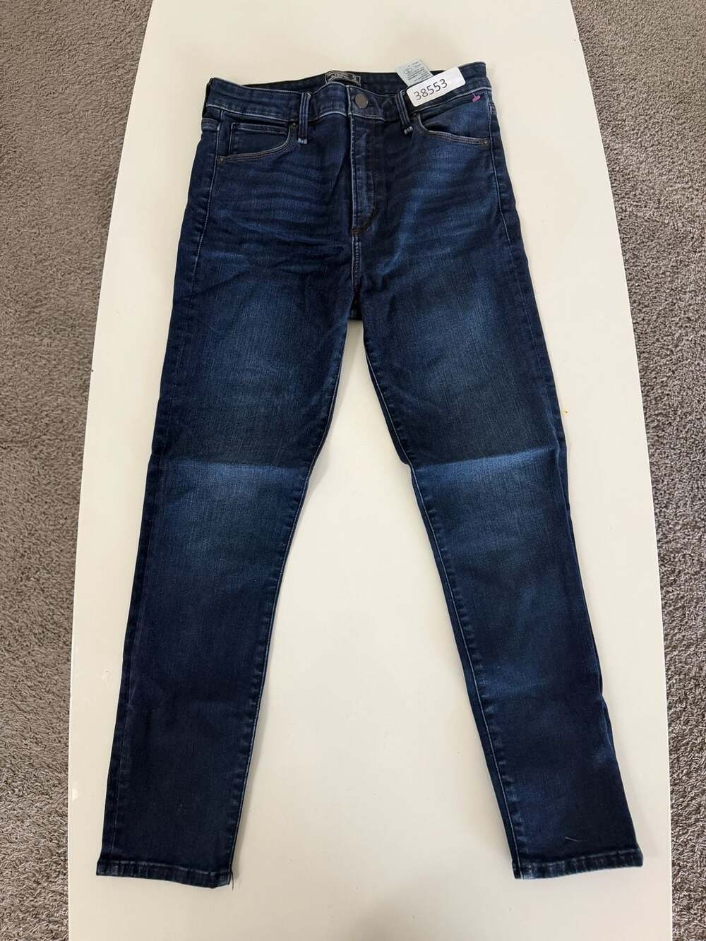 Abercrombie & Fitch Simone High Rise Ankle Jeans Dark Wash Size 27/4